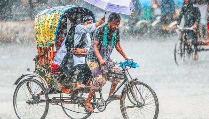 টানা ৫ দিন বৃষ্টির পূর্বাভাস আবহাওয়া অধিদপ্তের