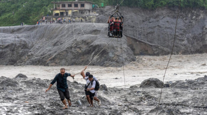 nepal flash floods